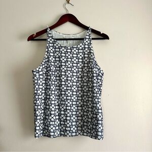 Miami Monochrome Geometric Tank Top